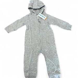 Carters Quilted Hooded Jumpsuit